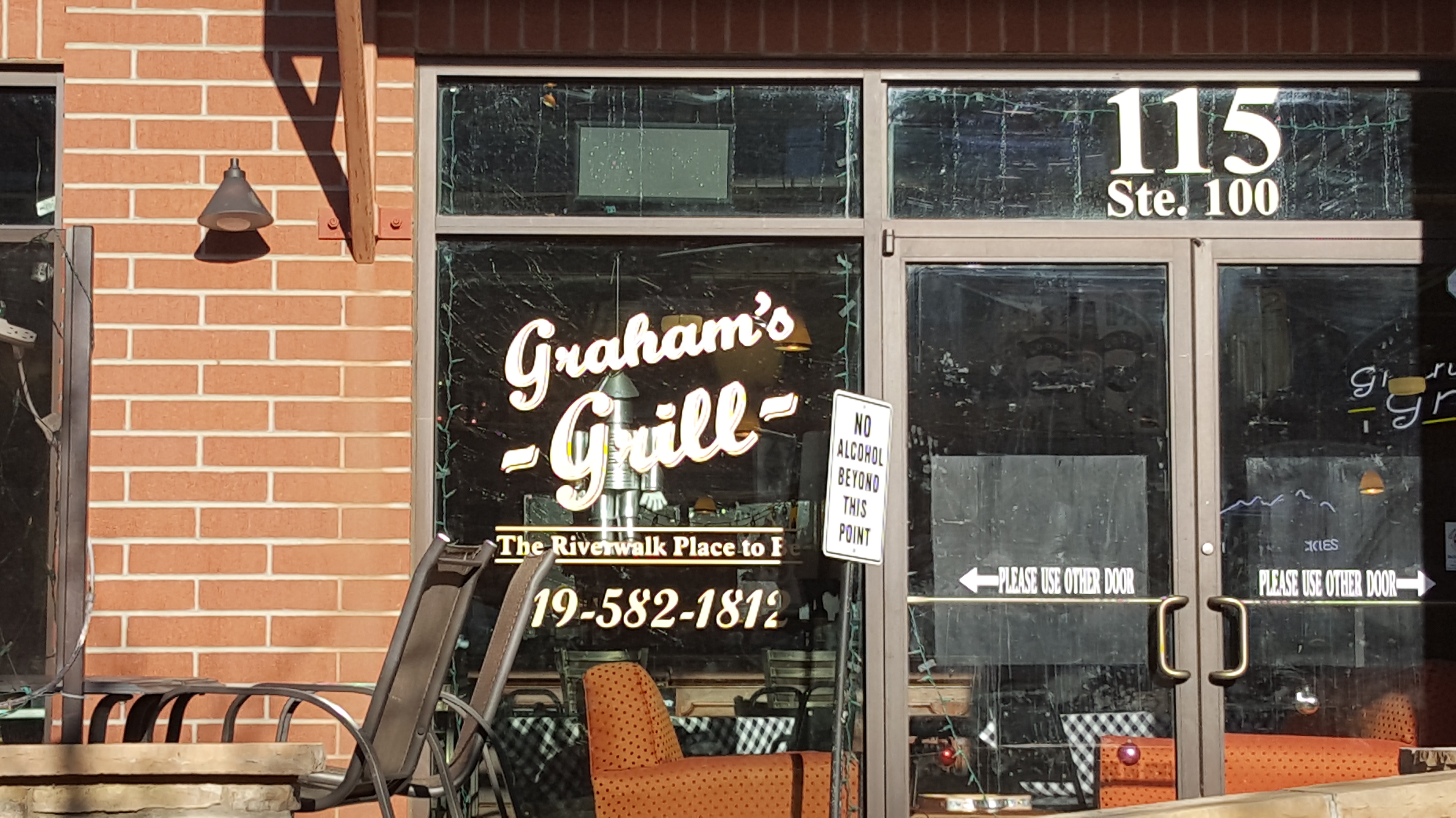 Graham’s Grill Menu